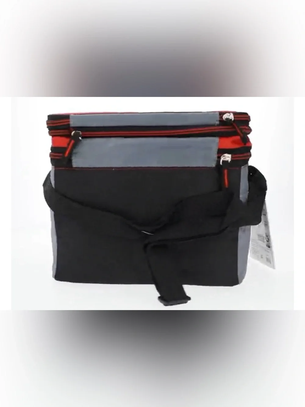 Ozark Trail 6 Can Soft-Sided Red/Gray Cooler New with Tag